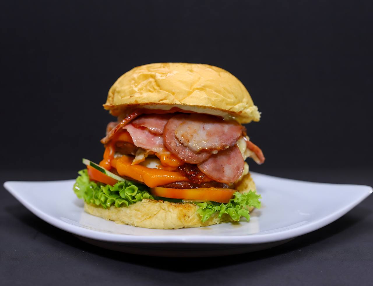 Hambúrguer com bacon do Cachorrão Burguer em São Luís